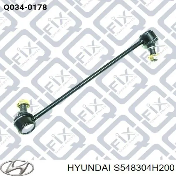 S548304H200 Hyundai/Kia Тяжка стабилизатора, переднего, левая