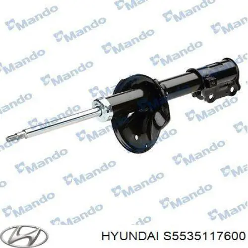 S5535117600 Hyundai/Kia amortecedor traseiro esquerdo