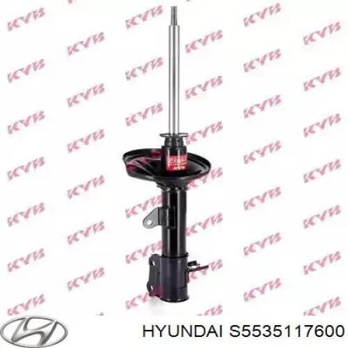 Стойка задняя, левая Hyundai/Kia S5535117600 цена, от 41.13 USD