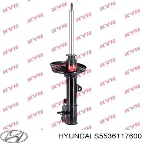 Амортизатор задний, правый Hyundai/Kia S5536117600 цена, от 45.37 USD