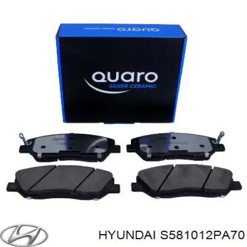 Колодки Hyundai/Kia S581012PA70 цена, от 25.15 USD