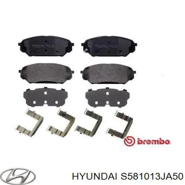 S581013JA50 Hyundai/Kia Колодки передние