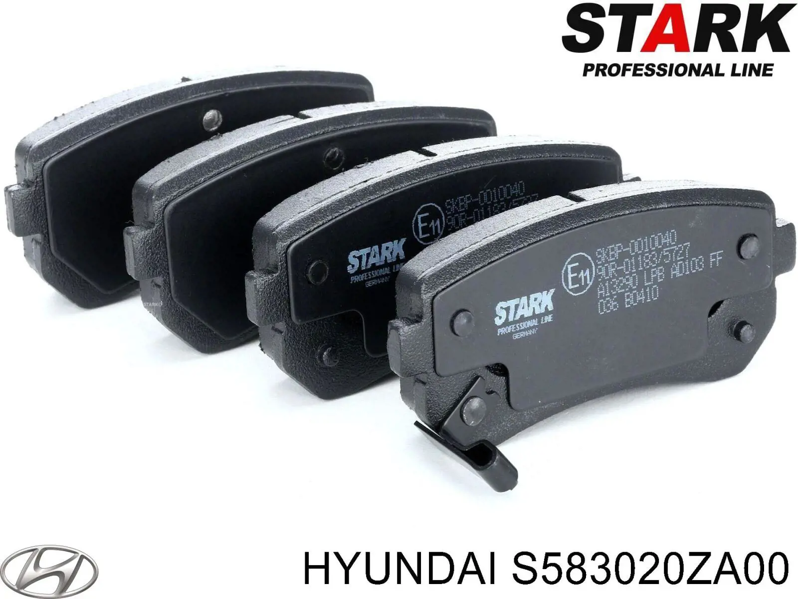 Колодки дисковые  Hyundai/Kia S583020ZA00 цена, от 22.49 USD