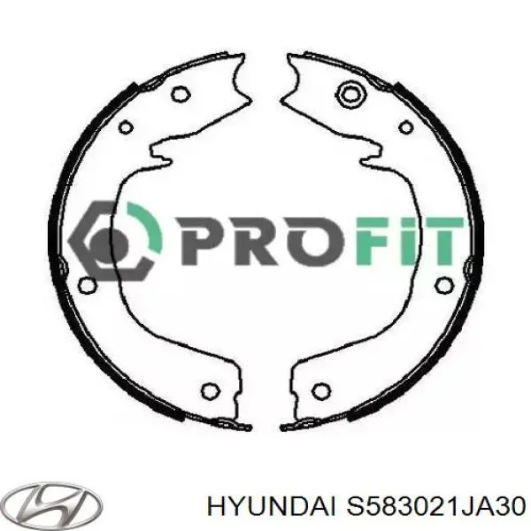 Колодки дисковые  Hyundai/Kia S583021JA30 цена, от 18.73 USD
