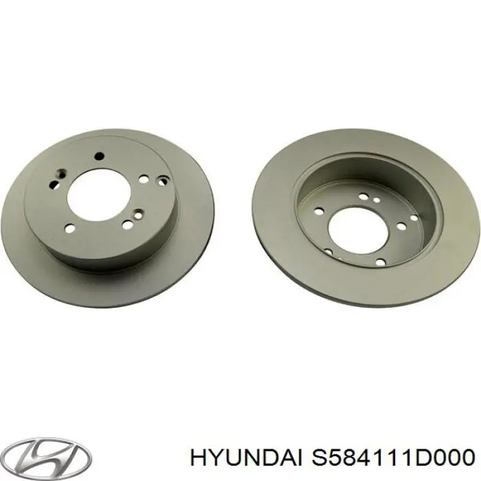 S584111D000 Hyundai/Kia тормозные диски