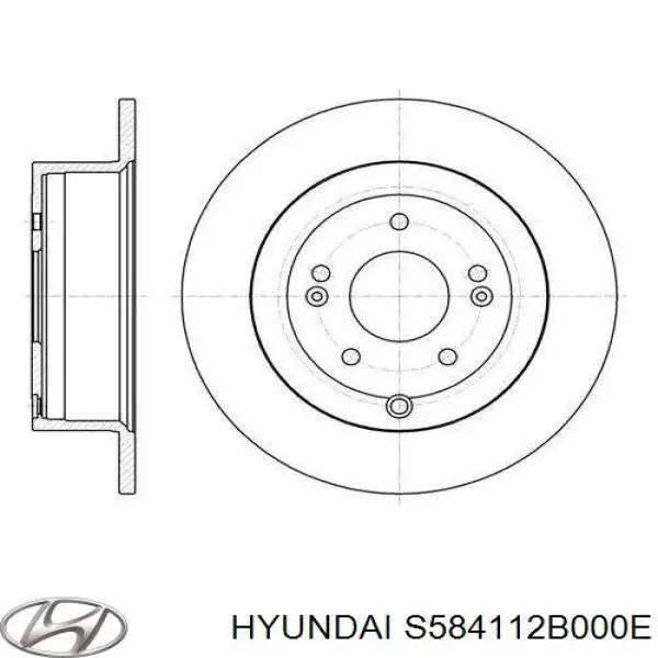  S584112B000E Hyundai/Kia