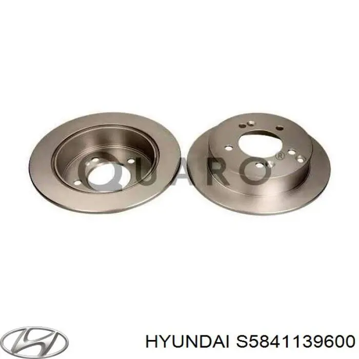 Задний тормозной диск Hyundai/Kia S5841139600 цена, от 28.49 USD
