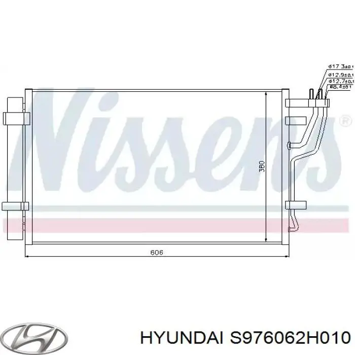 Конденсатор кондиционера Hyundai/Kia S976062H010 цена, от 74.15 USD