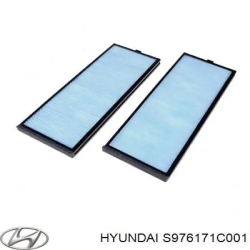 Купить S976171C001 Hyundai/Kia Фильтр салона угольный