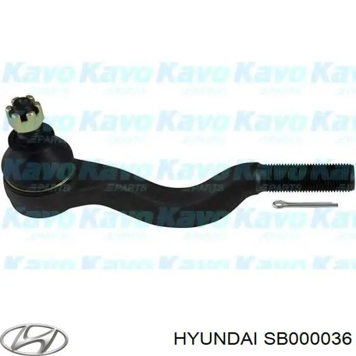 Наконечник рулевой тяги внутренний левый SB000036 Hyundai/Kia