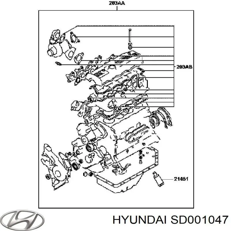  SD001047 Hyundai/Kia