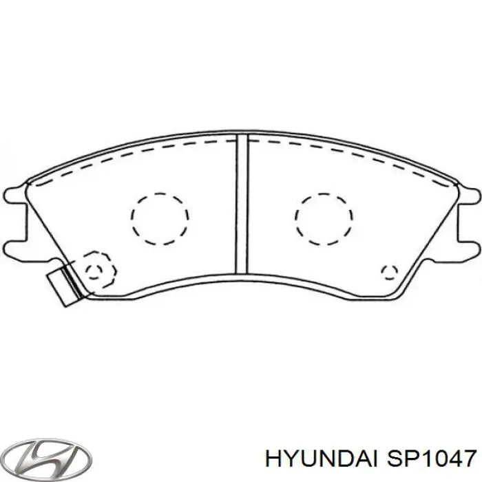 Колодки Hyundai/Kia SP1047 цена, от 12.87 USD
