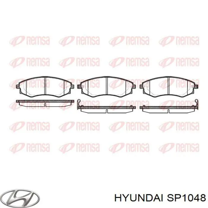 Колодки Hyundai/Kia SP1048 цена, от 15.85 USD