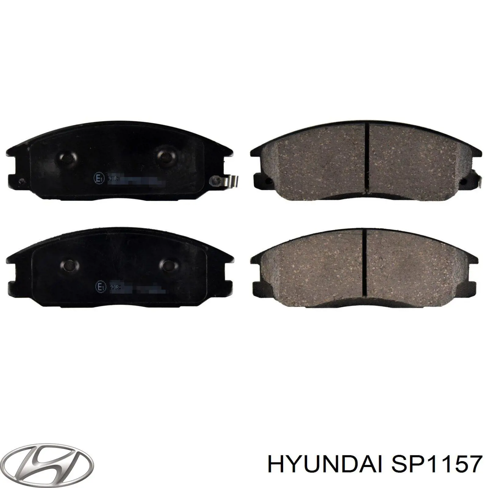 Передние тормозные колодки SP1157 Hyundai/Kia