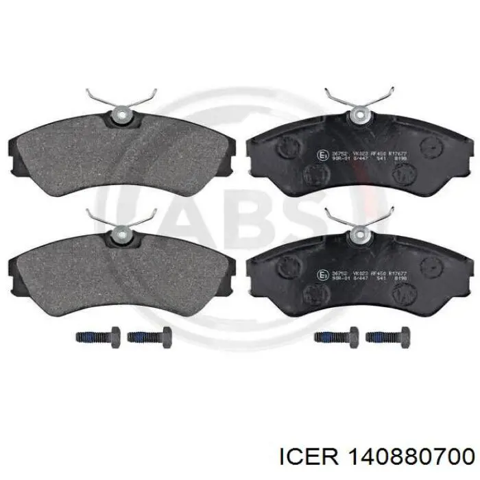 Купить 140880700 Icer Колодки тормозные