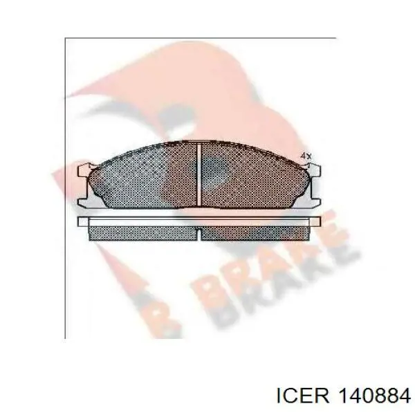 Колодки Icer 140884 цена, от 23.70 USD