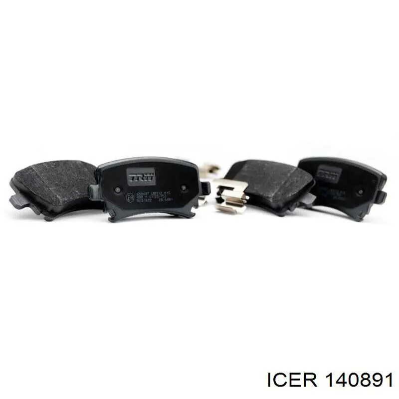 Тормозные колодки Icer 140891