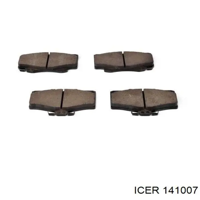 Тормозные колодки Icer 141007