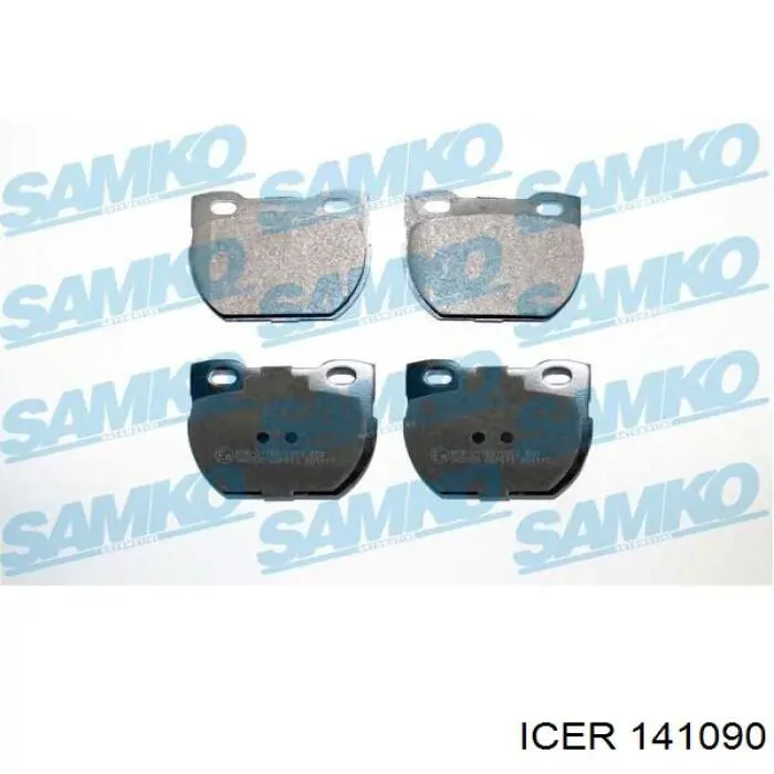 Колодки дисковые  Icer 141090 цена, от 25.13 USD