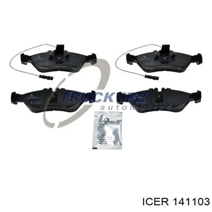 Колодки дисковые  Icer 141103 цена, от 22.20 USD