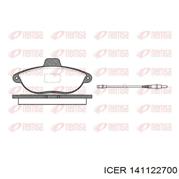 Колодки Icer 141122700 цена, от 20.66 USD