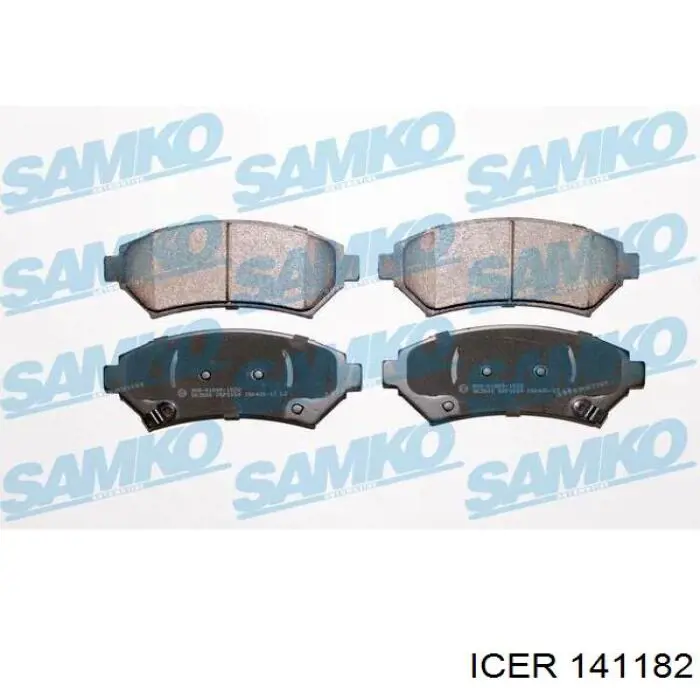 Купить 141182 Icer Колодки тормозные