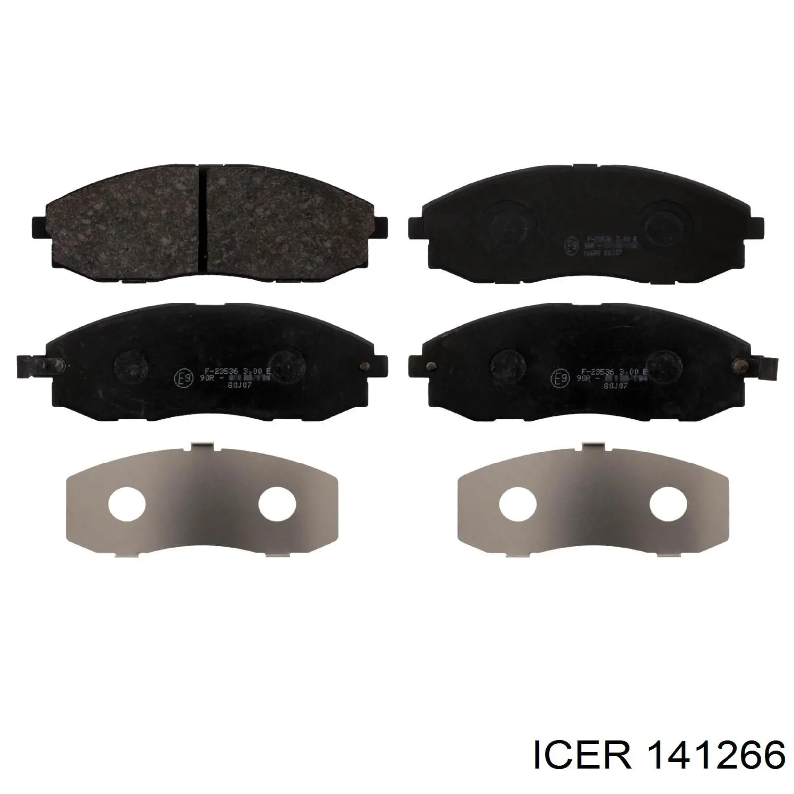 Купить 141266 Icer Колодки тормозные