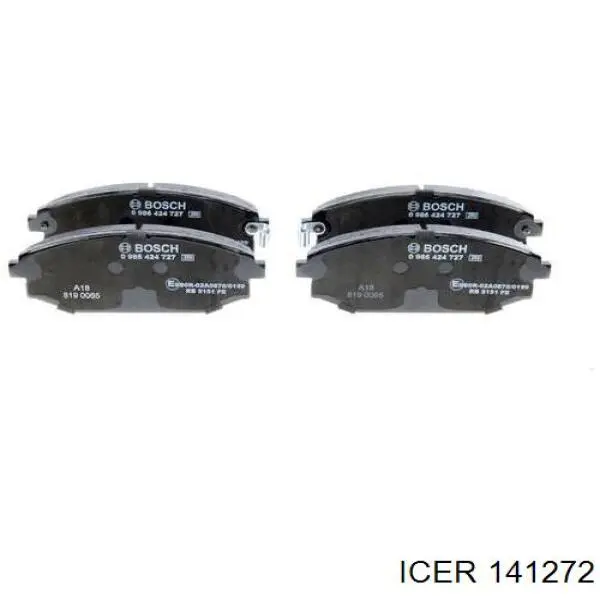 Колодки Icer 141272 цена, от 29.12 USD