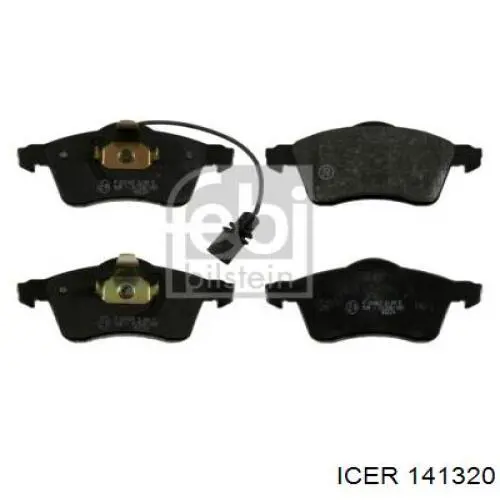 Передние тормозные колодки 141320 Icer