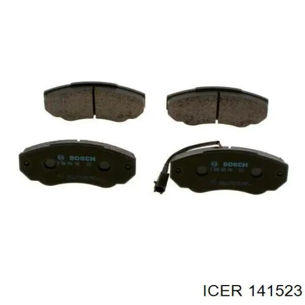 Колодки Icer 141523 цена, от 25.32 USD
