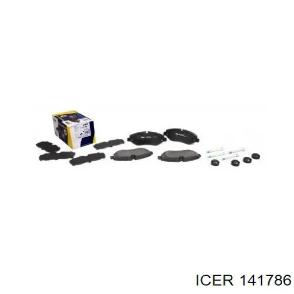 Колодки Icer 141786 цена, от 27.56 USD