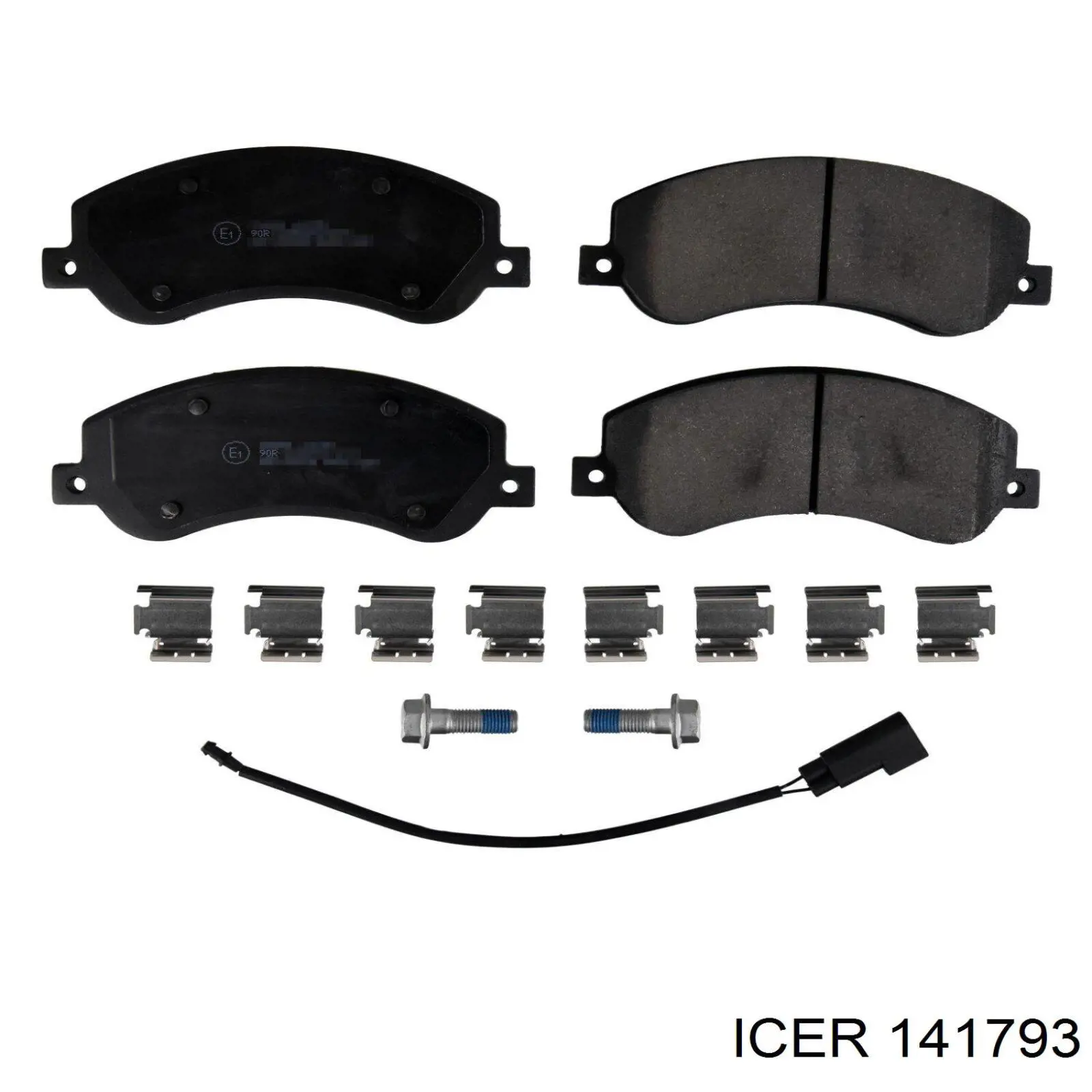 Купить 141793 Icer Колодки тормозные