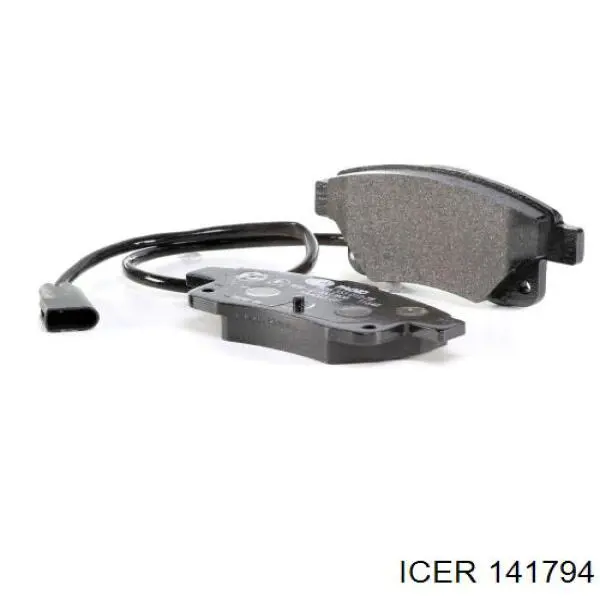 Купить 141794 Icer Колодки тормозные задние, дисковые