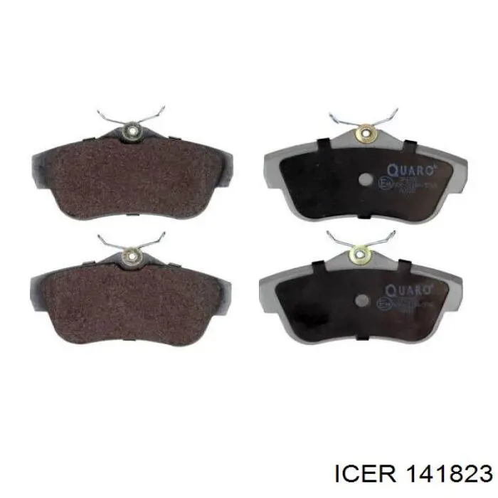 Колодки дисковые  Icer 141823 цена, от 25.80 USD