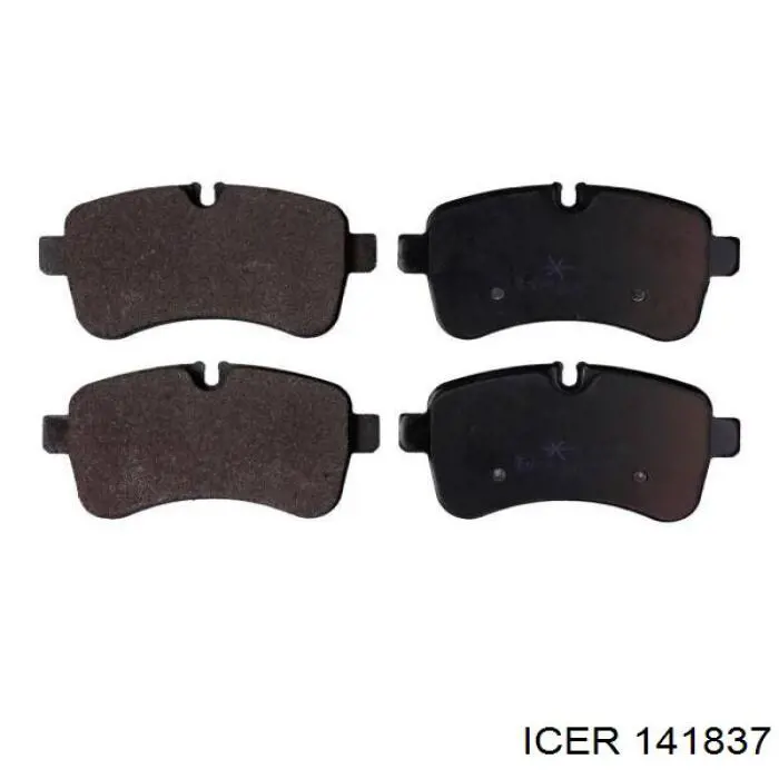 Колодки дисковые  Icer 141837 цена, от 31.67 USD