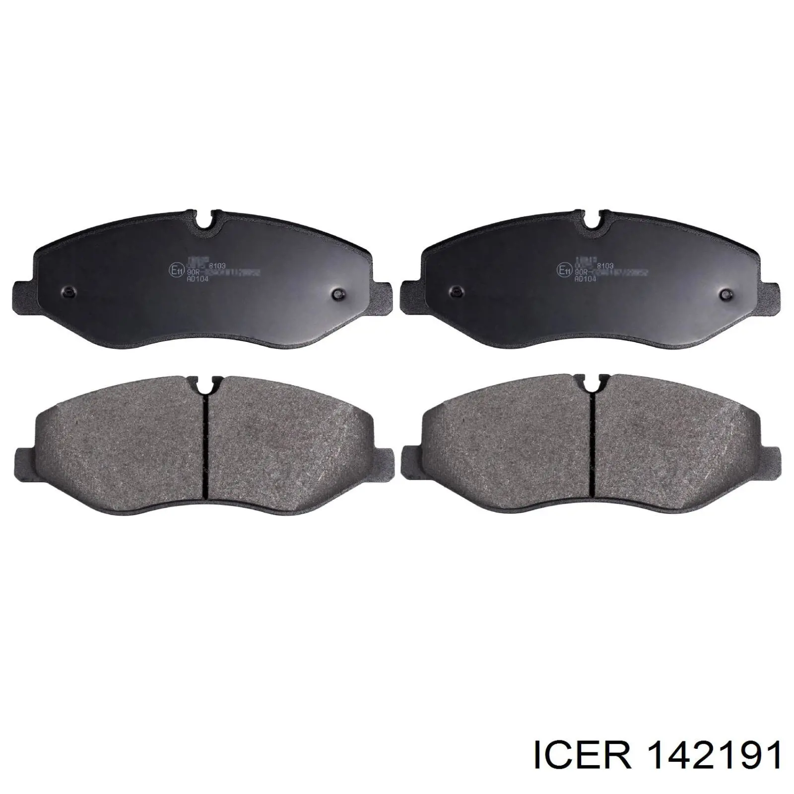 Колодки Icer 142191 цена, от 34.40 USD