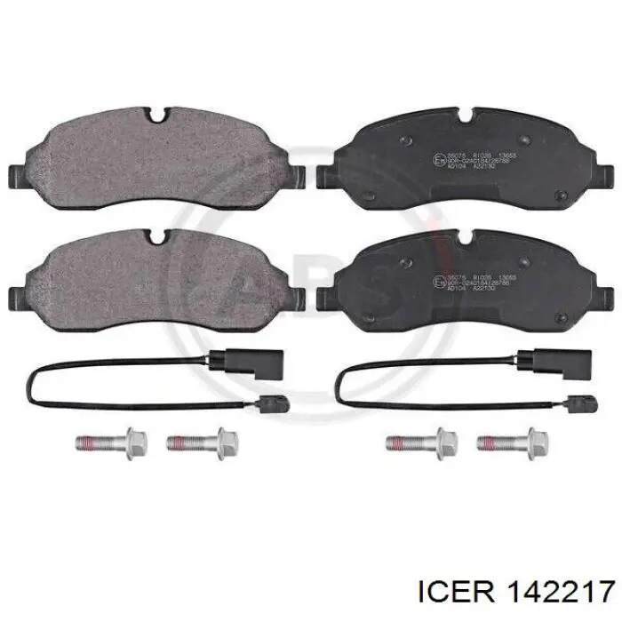 Купить 142217 Icer Колодки тормозные