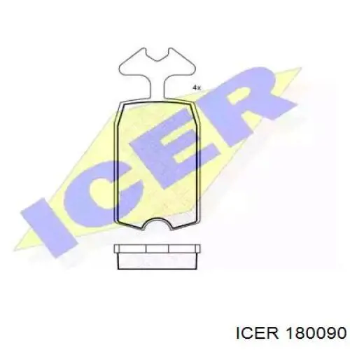 Тормозные колодки TRW GDB127