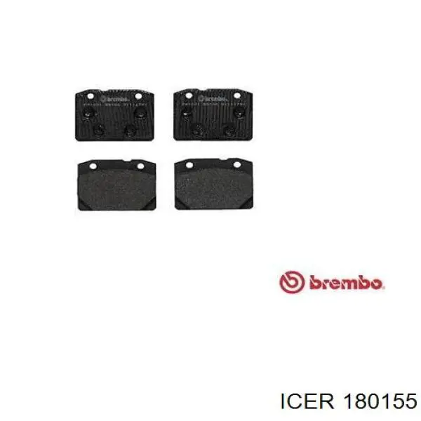 Колодки Icer 180155 цена, от 9.94 USD