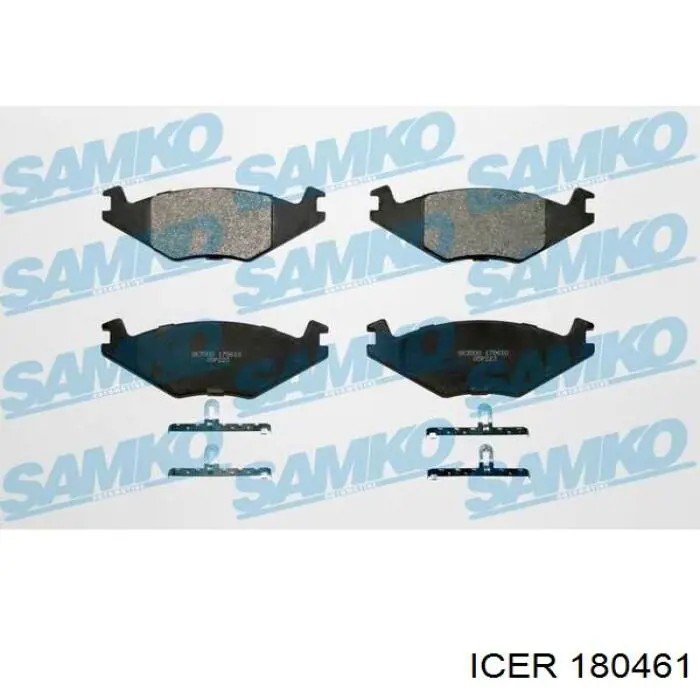 Колодки Icer 180461 цена, от 13.28 USD