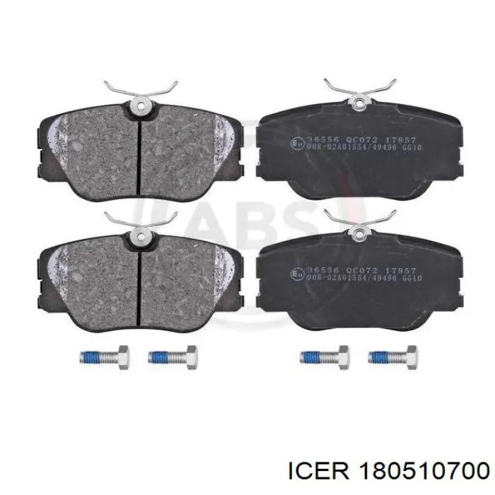 Колодки Icer 180510700 цена, от 17.42 USD