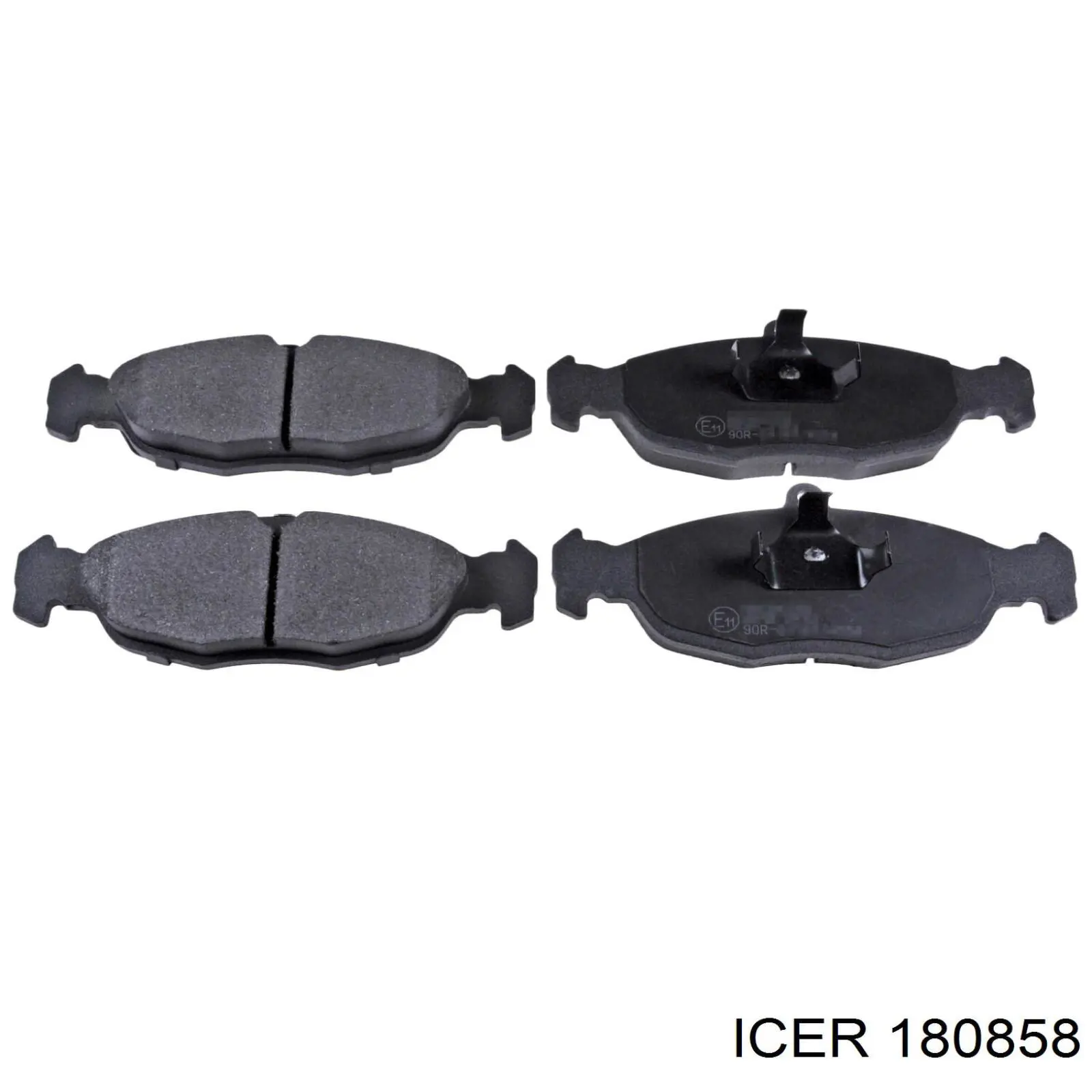 Передние тормозные колодки 180858 Icer
