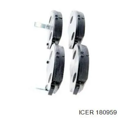 Передние тормозные колодки 180959 Icer