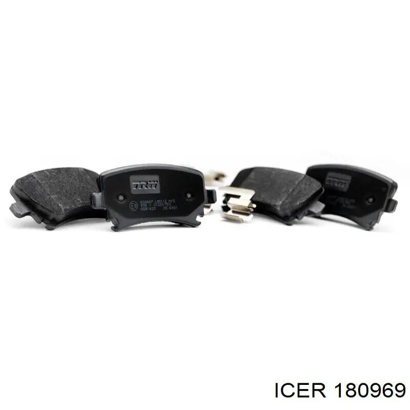 Колодки Icer 180969 цена, от 12.09 USD