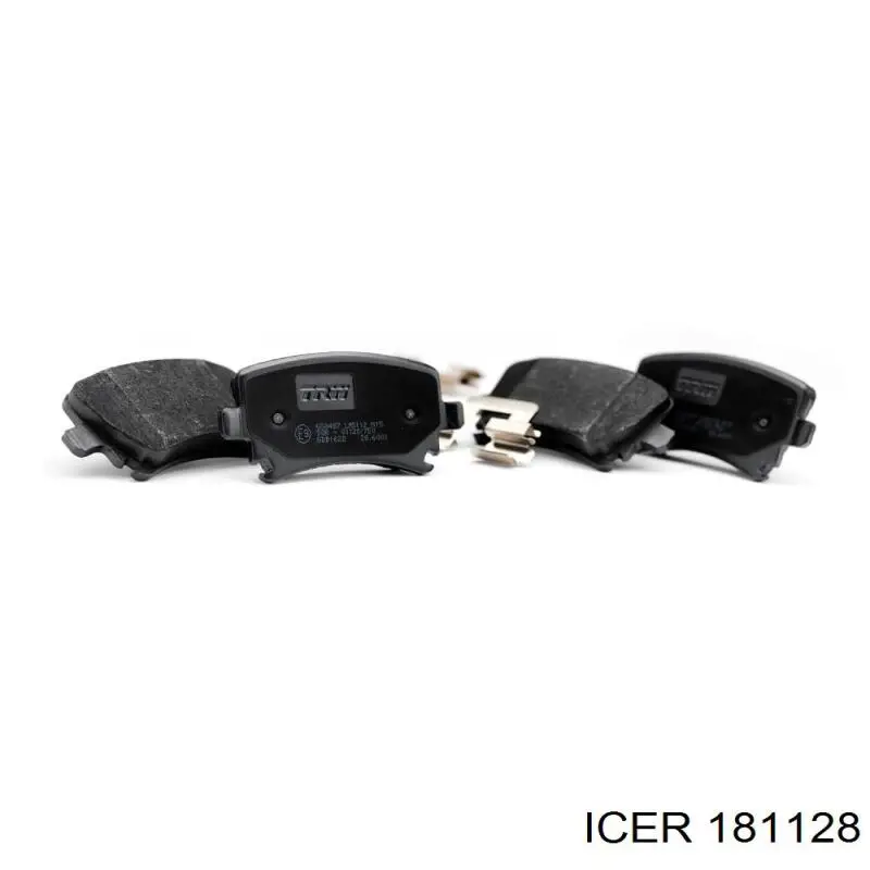 Передние тормозные колодки 181128 Icer