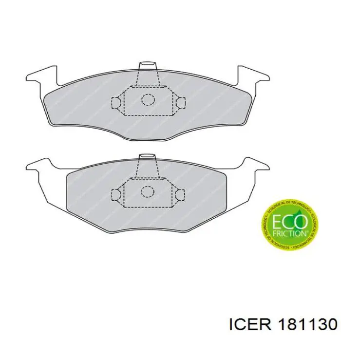 Колодки Icer 181130 цена, от 15.25 USD