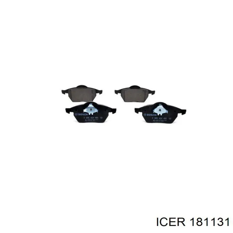 Колодки Icer 181131 цена, от 26.12 USD