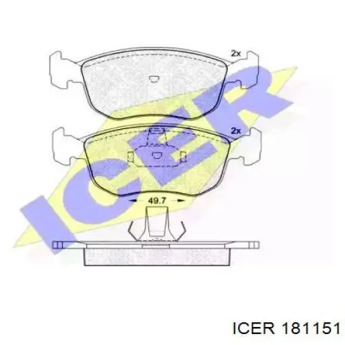 Тормозные колодки Simer 685