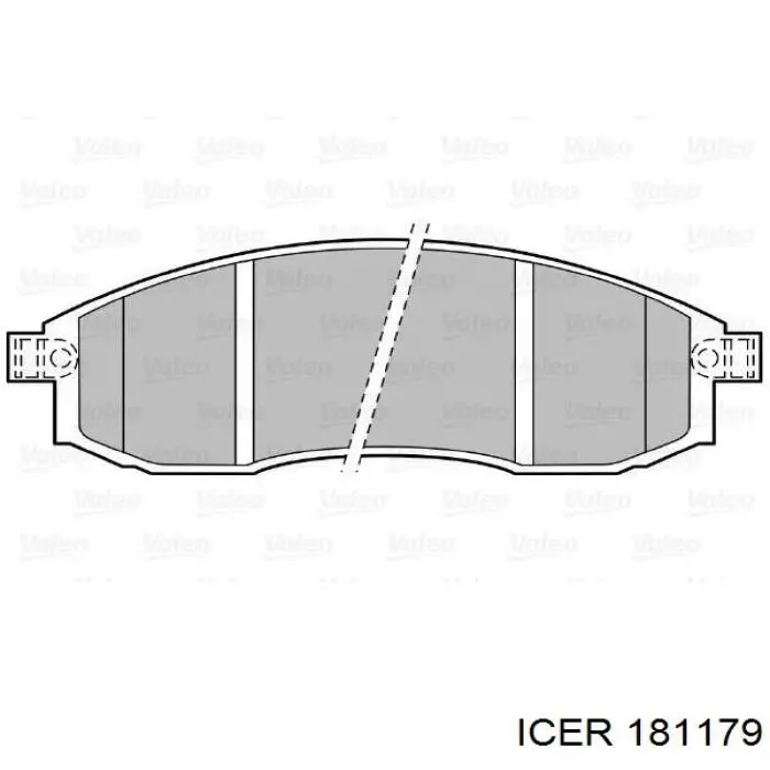 Колодки Icer 181179 цена, от 24.72 USD