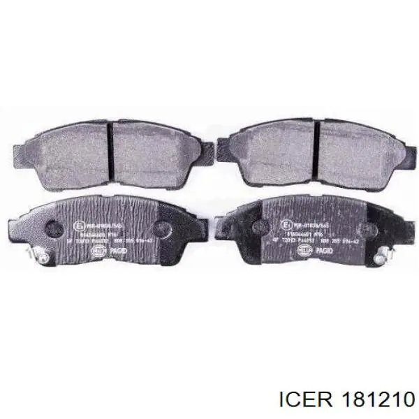 Тормозные колодки Textar 2621901